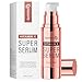 Super Vitamin C Serum: Vitamin C Face Serum with Hyaluronic Acid Vitamin E Peptides for Hydrates Firms Lifts Smooths Age Spots Wrinkles Reduction - 30ml