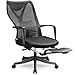 mfavour Chaise de Bureau, Fauteuil de Bureau Ergonomique, Chaise Ergonomique avec Repose-Pied, Fauteuil Idéal pour La Sieste, Charge 130KG Max - MFV 42