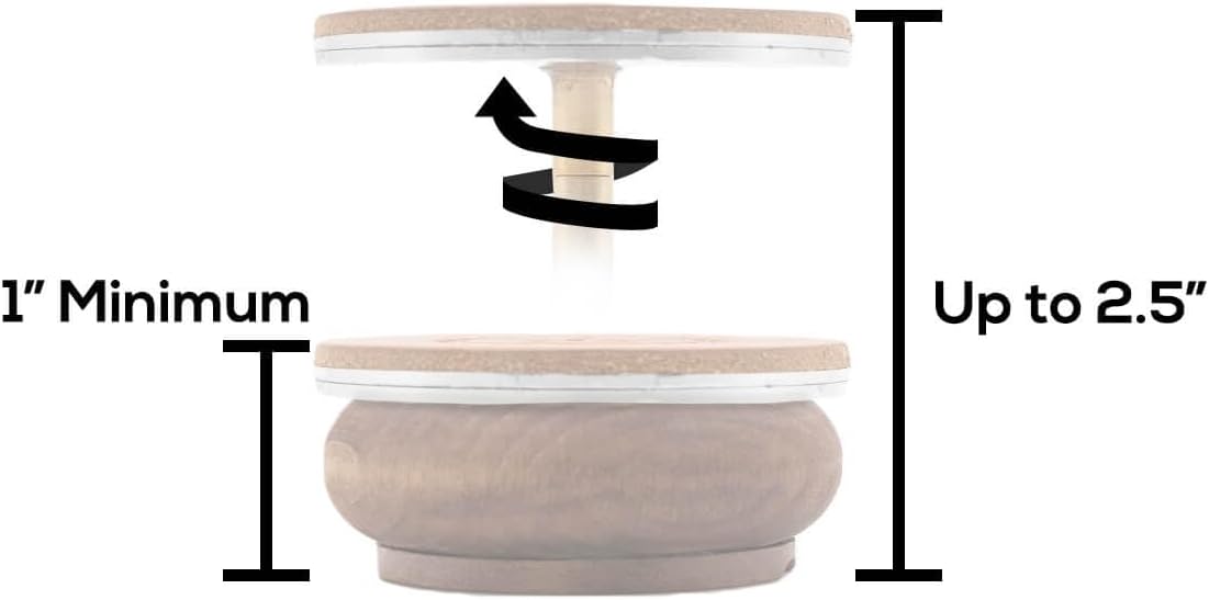 Gold Tone FitsAll Banjo Damper - Damper System for Banjos - Fits 1" to 2.5" - Control Tone & Volume