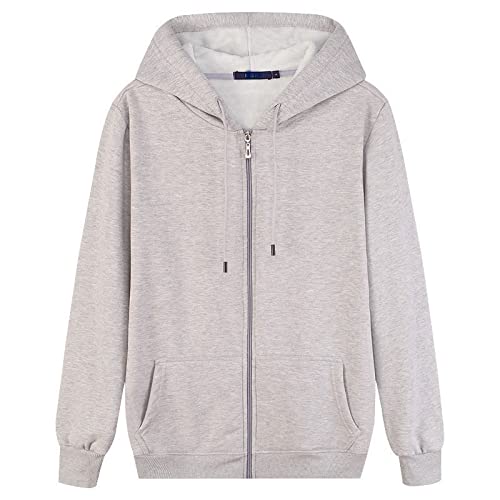 Sweat-shirt à capuche homme épais grande taille veste hiver