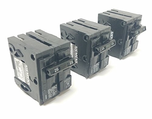 Image of Siemens Q225 3PK 25 Amp Double Pole Type QP Circuit Breaker (Pack of 3)