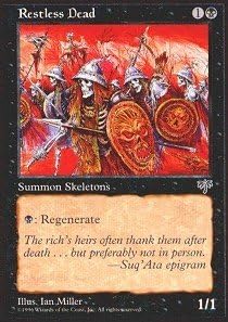 Magic The Gathering - Restless Dead - Mirage