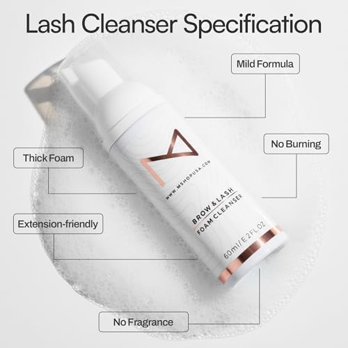 M Brow & Lash Foam Cleanser, Permanent Makeup, 60mL - Imagem 8