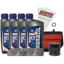 CYCLEMAX Full Synthetic Tune Up Kit with Spark Plugs Compatible with 2017-2022 Suzuki GSX-R-1000