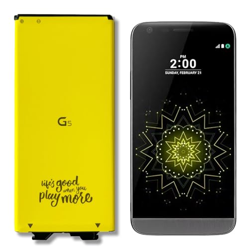 TGXJI Replacement Battery for BL-42D1F,2800mAh(Same Capacity as Original) Battery for G5, VS987, H820, H830, LS992, US992, H845, Dual H850, H858, H860 H890