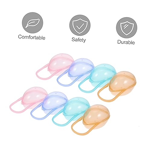VICASKY 8 Unidades caixa de chupeta caso de recipiente de chupeta Organizador Chupetas Bebê Estojo C