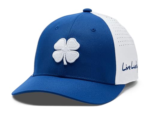 Black Clover Unisex Brooksy 1 Adjustable Hat Royal/White Hat One Size One Size