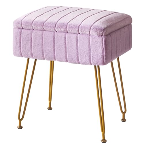 IBUYKE Taburete de Terciopelo con Espacio