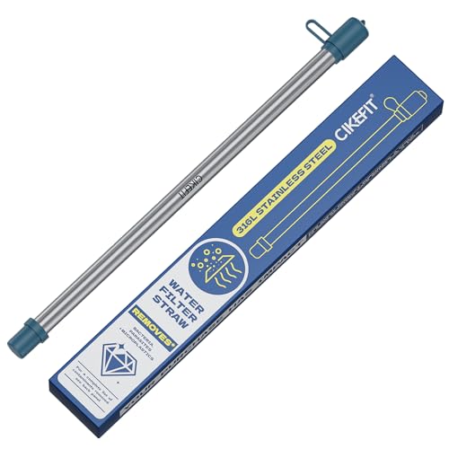 316L Stainless Steel Water Filter Straw