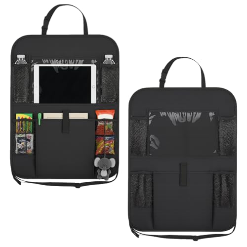 2PCS Backseat Organizer with 10" Tablet Holder