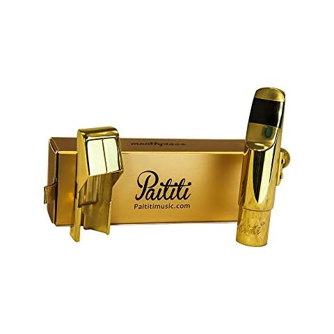 Paititi Gold Plated Saxophone Mouthpiece #6 Cover