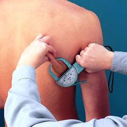 PLICOMETRO MECCANICO PROFESSIONALE - MISURA GRASSO CORPOREO - SAEHAN PROFI - CONFORME NORMATIVA CE