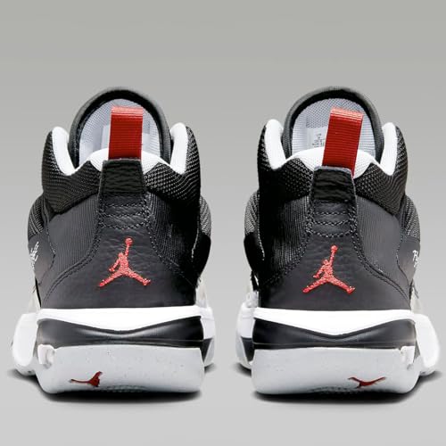 Tênis masculino Jordan Stay Loyal 3 (FB1396-006, preto/branco/cinza lobo/vermelho), Preto/branco/cin