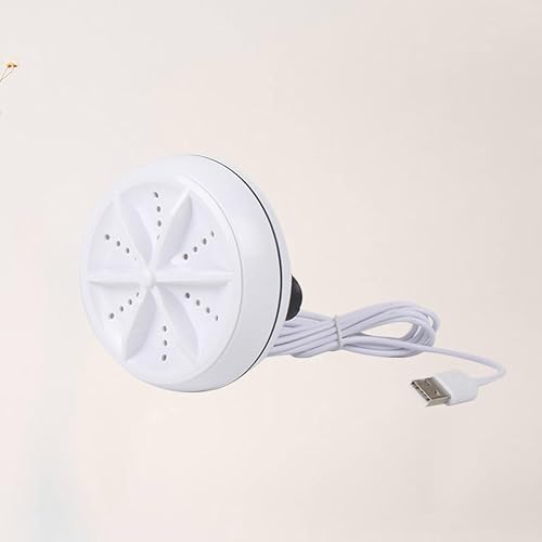 Miniatura 5 de 1 Unidades USB portátil mini lavadora de lavandería máquina de limpieza de turbina de alta frecuencia para ropa de viaje diseño ligero para fácil