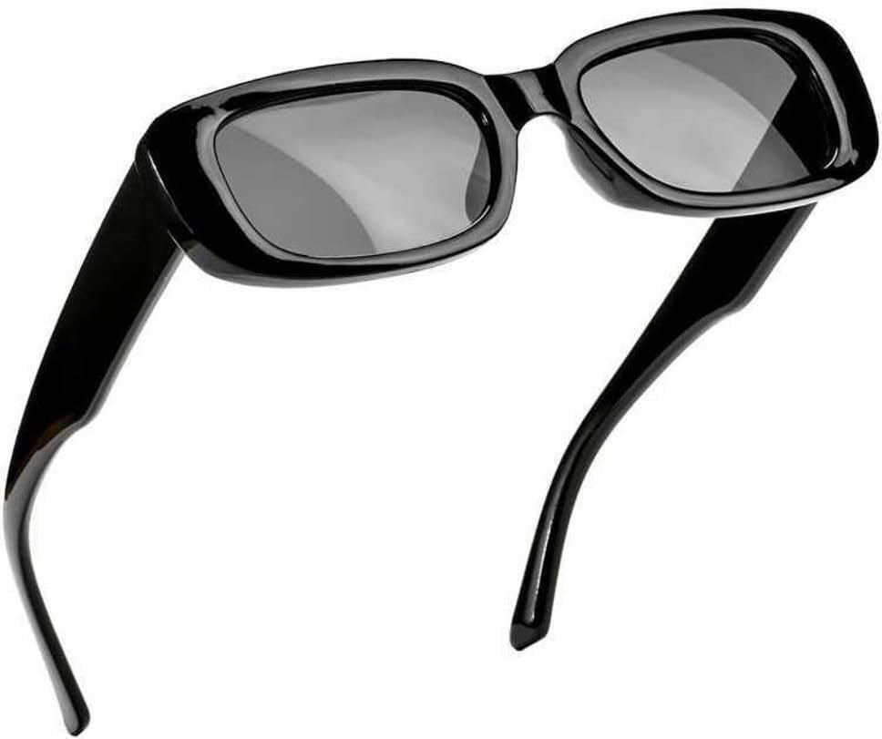 Retro Square Classic Men Women Vintage Small Sunglasses UV Protection Multi Colors Rectangle Shade Sunglasses - Pack of 1-image-14