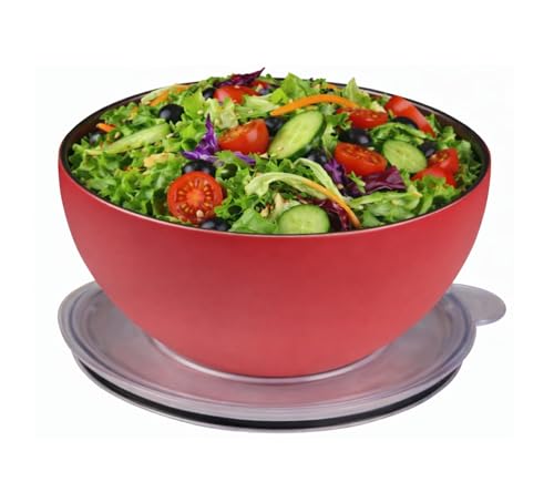 Cuenco grande aislado contra derrames que mantiene tu comida caliente 2