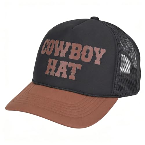 Image of Cowboy Hat Trucker Cap