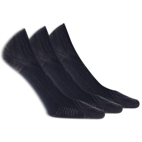 Sperry Women's Authentic Original Boat Shoe Liner Socks-3 Pair Pack-Moisture Wicking and Heel Gripper