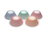 Fox Run Candy Cane Swirl Muffin and Cupcake Liners, Set of 100 Standard Size Wrappers
