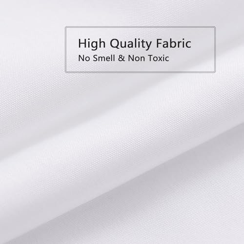 Image of LLSCL Yellow Droop Leaves Fabric Shower Curtain Liner with Magnets, Tire Pattern Waterproof Hotel Quality, 72 x 72 Machine Washable