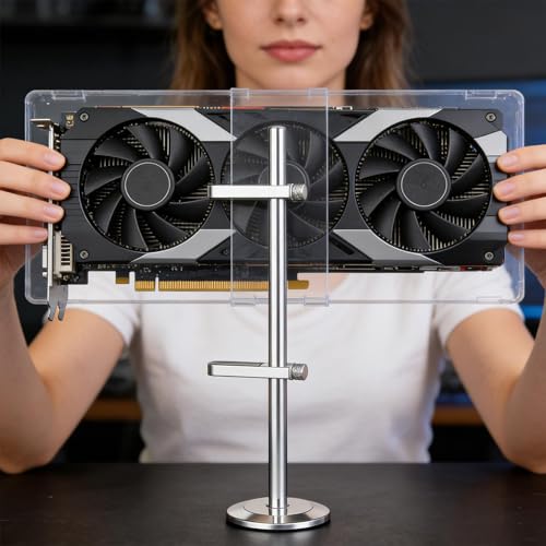 Soporte de GPU ajustable con base magnética y antideslizante 6