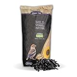 Lyra Pet® 25 kg Sonnenblumenkerne schwarz Wildvögel Vogelfutter Streufutter Vögel Körner Winterfutter Gartenvögel Ganzjahresfutter Kerne Futter hoher Ölgehalt
