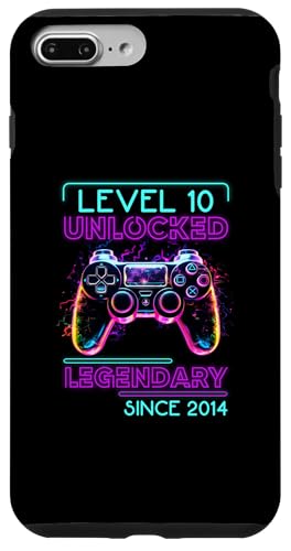 iPhone 7 Plus/8 Plus Level 10 Unlocked Legendary Gamer 2014 Birthday Party Case