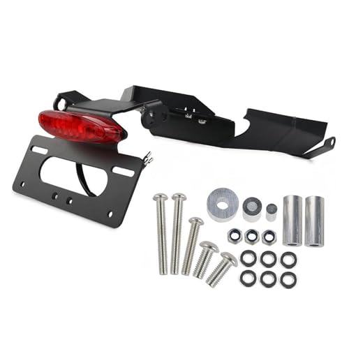 のために F900R F900XR 2020 2021 2022 2023 2024 オートバイのナンバープレートホルダーブラケットリアテール Tidy フェンダーエリミネーター ライセンス ナンバープレートステー(1)