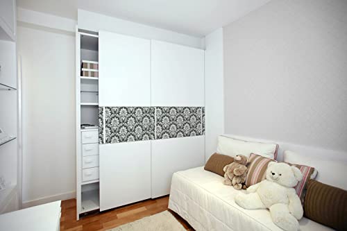 Lámina adhesiva para muebles Coloray solución para cubrir desperfectos en estantes y cómodas 7