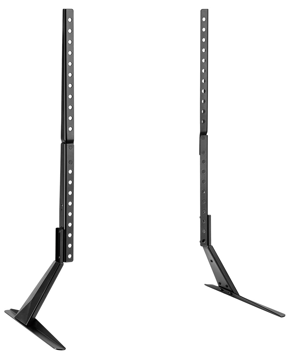 mywall Supporto per TV HP49L, Supporto TV per schermi da 23 a 75 Pollici, Regolabile in Altezza a 2 Livelli, Supporto per TV con Protezione in Schiuma Eva, Supporto per TV con carico Fino a 40 kg