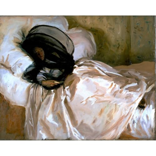 Sargent La moustiquaire poster imprime grand format pour creer une ambiance sereine dans la chambre