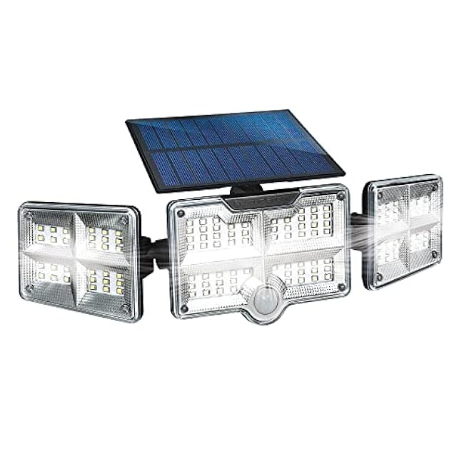 Ontel Beyond Bright X3 Solar Flood Light 3 Adjustable Heads