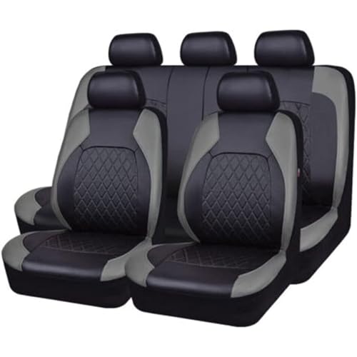 ZLSGG Car Seat Covers for Toyota Hilux VII Pickup (N3) 2005-2015, Full Set Nonslip Waterproof Car Seat Cushion Cover Protectors Interior Accessories,C
