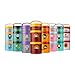 Whiskware Harry Potter Stackable Snack Containers for Kids and Toddlers, 3 Stackable Snack Cups for School or Travel, Dumbledore and Hedwig