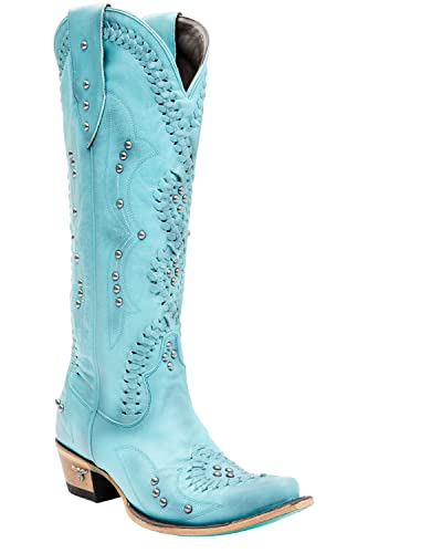 Turquoise Blaze Cossette Boot by Lane Boots