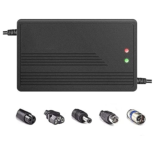 joyvio 29.4V / 42.0V / 54.6V / 71.4V / 84.0V 2A / 3A litiumjon elektrisk scooter batteriladdare, 24V / 36V / 48V / 60V / 72V elektrisk cykel litiumbatteriladdare, temperaturskydd, snabb laddning