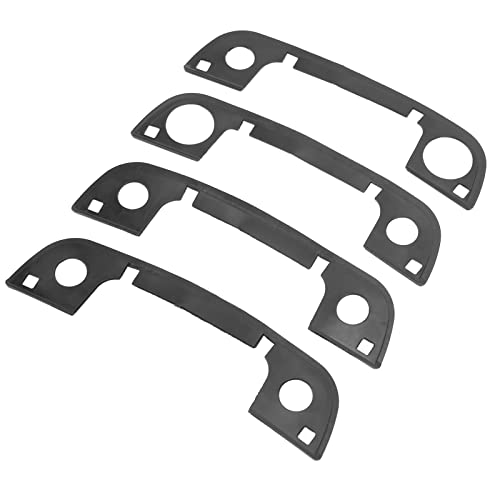 Car Door Handle Gasket, Car Exterior Door Handle Gasket Door Handle Rubber Seals Replacement for E36 E34 E32(4 Doors)