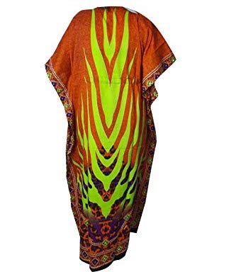 Robe de nuit imprimée Ukal Lot de 2 nuisettes en polyester multicolore taille unique LONG_008