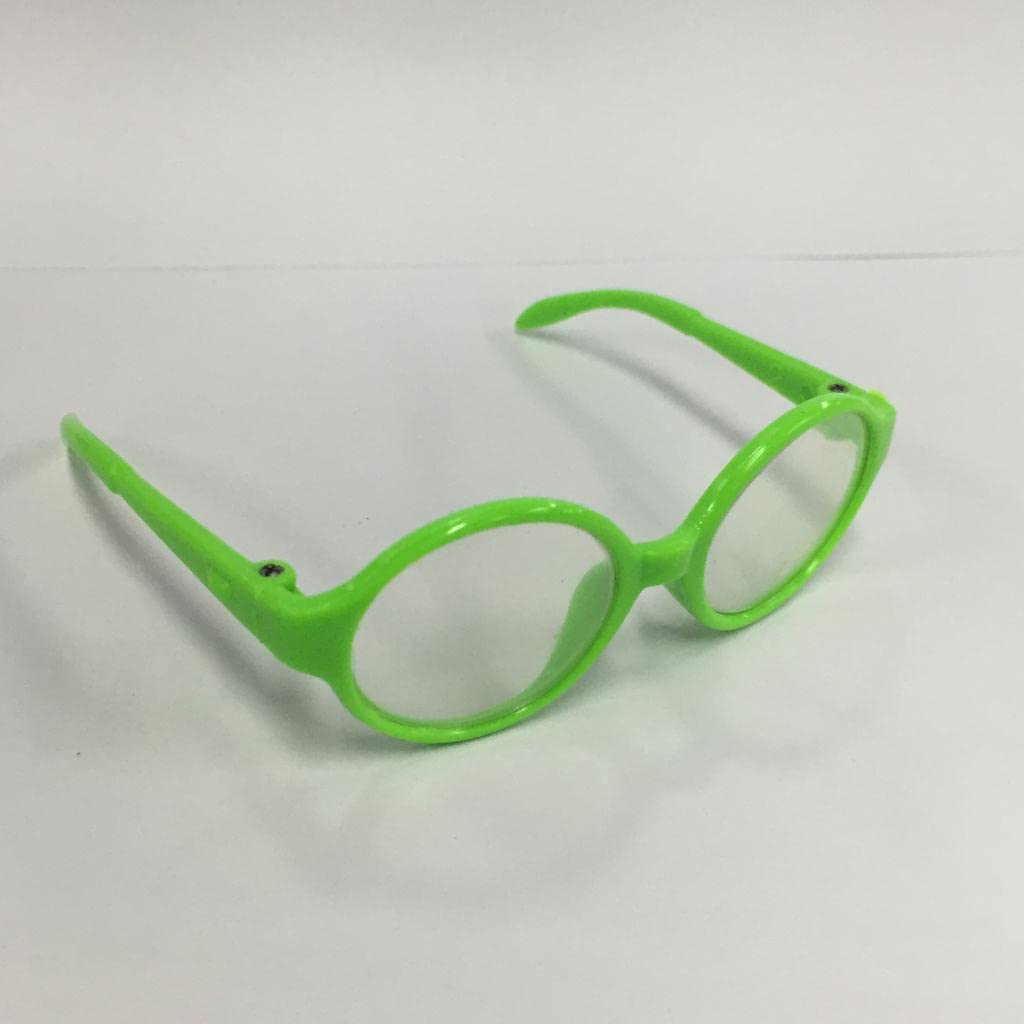 Fashion My Day 4xPair of Round Frame Glasses for 18'' American Dolls Green | Modern | Clothes & Accessories | Dolls-image-4