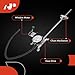 A-Premium Power Window Regulator with Motor Compatible with Freightliner FLD112 1997-2006 FLD120 1997-2010 FLD120SD FLD132 2003-20101 Front Left Driver Side