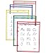 Hillento Set of 10 Dry Erase Pocket, Oversize 10