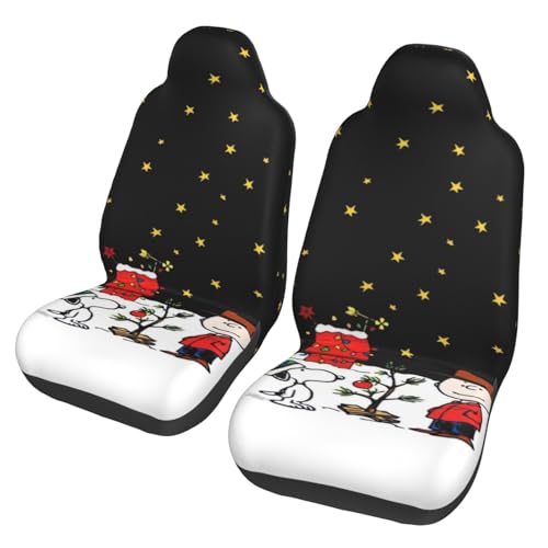 スヌーピー 軽自動車用通気性カーシートカバー おしゃれかわいい座席保護カバー