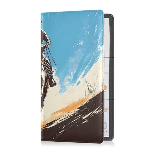 Organizador para Documentos de Cuero Slim miniatura 7