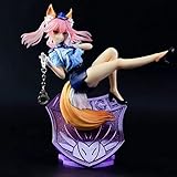 FABIIA Destacable Japanese Anime Fate/Extella Link Tamamo No Mae Police Fox Hermoso Girl Pvc Figura de Acción Aldult Toys Model Collection Collection Modelo Ornaments Boxed Gift B/sin Regalo Bo*