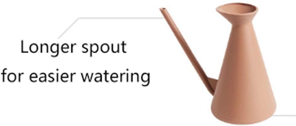 Watering Can PE Flower Watering Pot Outdoor Indoor Watering Can for House Plants Watering Spout for Plants Watering Tools (Color : Auburn)