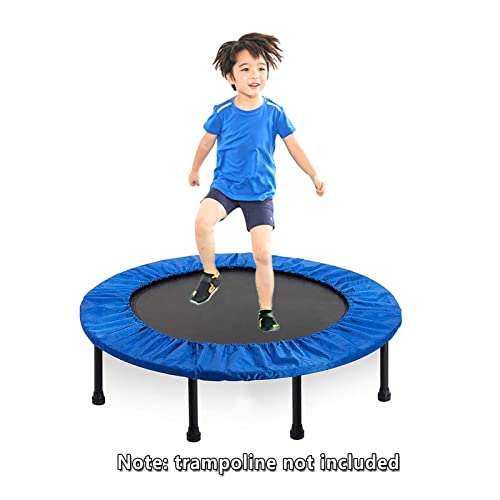 Trampoline Spring Cover 40 Inch Replacement Safety Pad For Mini Trampoline 3 Layer Protect Tear-Resistant Oxford Cloth Anti-Vibration Easy To Install Replacement For Home, Gym (Blue) #TOP3