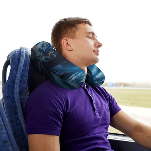 Almohada cuello espuma viscoelástica 30 cm tamaño único miniatura 7
