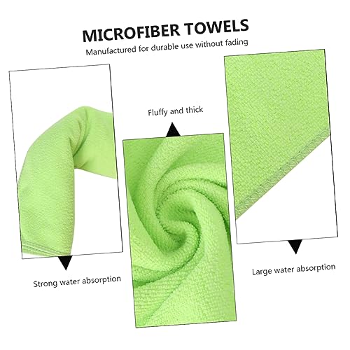 Beaupretty Toalhas De Carro De Microfibra Pano De Microfibra Toalha De Microfibra Toalha De Secagem
