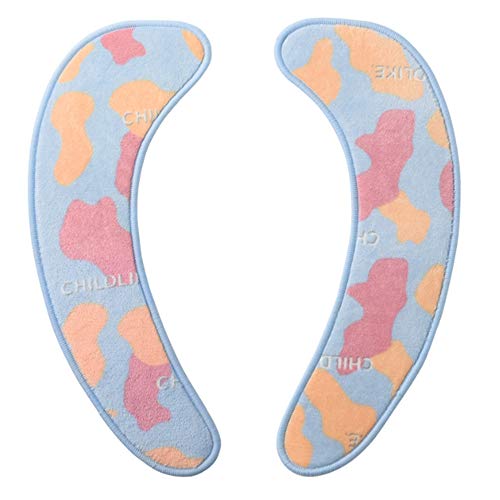 Toilettensitzabdeckung, Toilettensitzbezug, Toilettenmatte Stick-Typ WC-Sitzauflage -Toiletten-Abdeckung mehrmaligem Waschbar WC Sitz Cover Cover