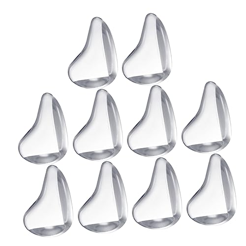 GALPADA 10Pcs Transparent Corner Guards for Furniture Durable Safety Protectors for Table Edges Soft Design Childproofing Table Corner Protector